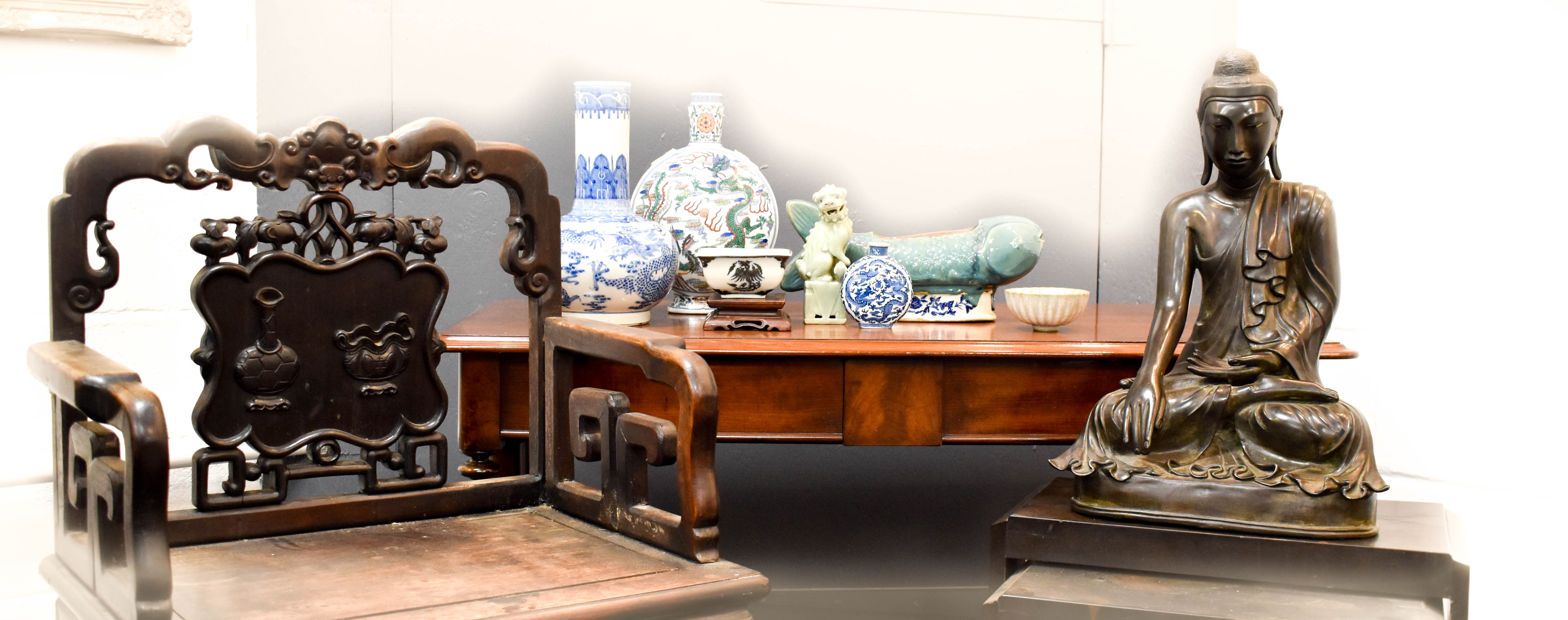 PART 1: Asian Art PART 2: Fine Art, Antiques & Collectables