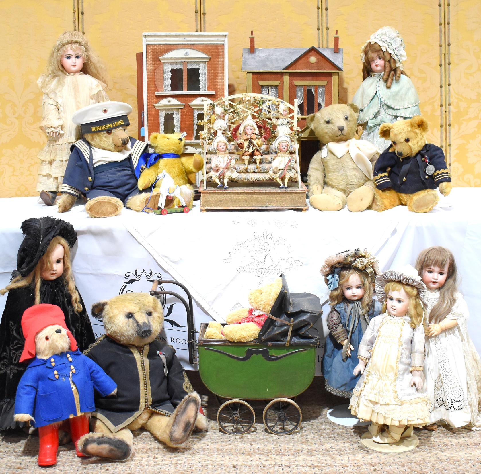 Toys and a Private Collection of Dolls, Teddys & Model Trains