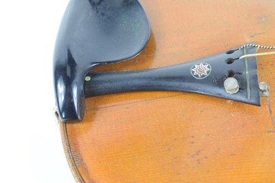Lot 120 - A late 19th century "Carrodus" violin by Hawks...