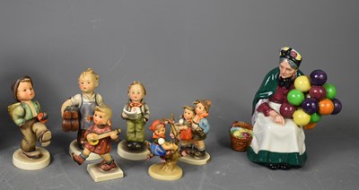Lot 179 - A Royal Doulton figure of The Old Balloon...