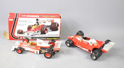 Lot 551 - A Corgi 191, Texaco-Marlboro McLaren M23 F1...