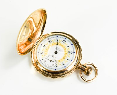 Lot 272 - An American Waltham Watch Company keyless wind,...