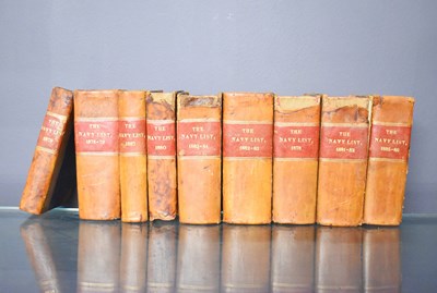 Lot 267 - The Navy List, published by John Murray,...