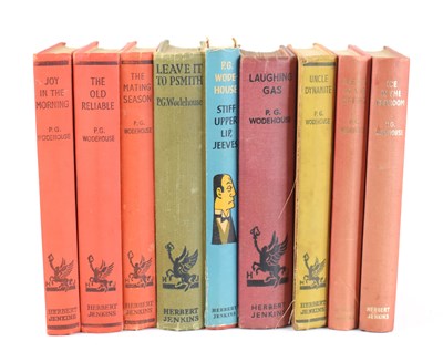 Lot 530 - A collection of 1st edition books by P.G...