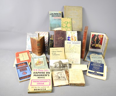 Lot 189 - A group of vintage books and maps, to include...