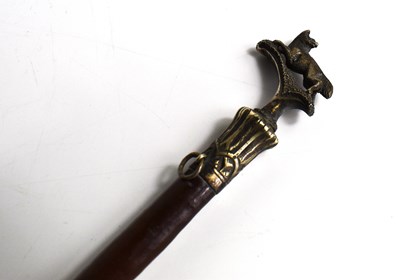 Lot 98 - A 19th century ladies horse riding crop with...