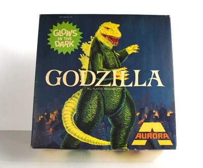 Lot 603 - A vintage Aurora "Godzilla" glow in the dark...