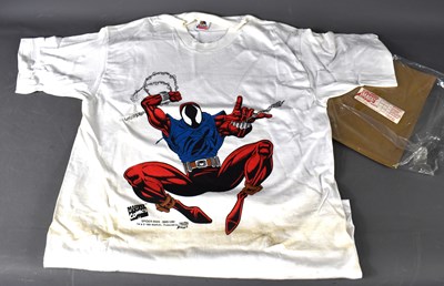 Lot 232 - A vintage Spider-Man T-shirt, 1994 produced by...