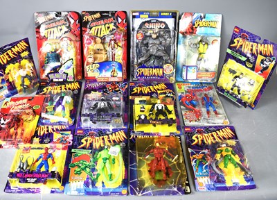 Lot 611 - A group of vintage Toy-Biz and other Marvel...