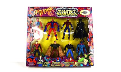 Lot 612 - A vintage Toy-Biz Spider-Man Maximum Clonage...