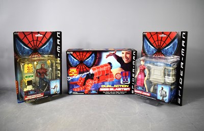 Lot 596 - A Toy-Biz Web Swinging Spider-Man action...