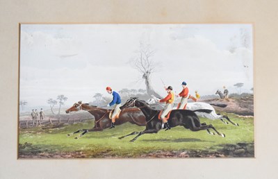Lot 411 - A set of four 19th century colour prints...