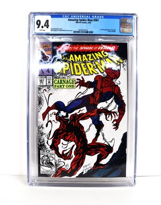 Lot 623 - Marvel Comics: The Amazing Spiderman #361, CGC...