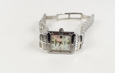 Lot 95 - A ladies Raymond Weil Parsifal stainless steel...