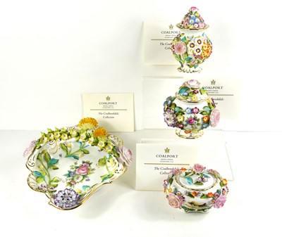 Lot 214 - A group of four limited edition Coalport...