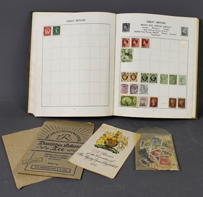 Lot 402a - A album of worldwide stamps to include some...