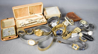 Lot 253 - A selection of vintage watches to include...