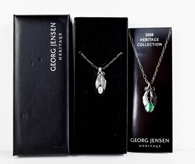 Lot 3 - A Georg Jensen Heritage collection silver...