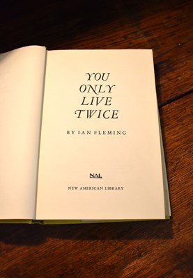 Lot 5 - You Only Live Twice, by Ian Fleming, published...