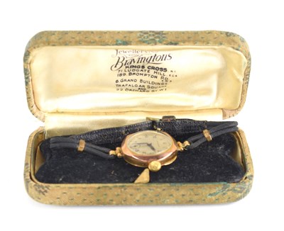 Lot 379 - A vintage Bravington's Renown 9ct gold cased...