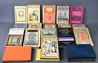 Lot 37 - A selection of books by Sacheverell & Osbert...