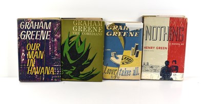 Lot 47 - A collection of Graham Greene 1st edition...