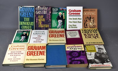 Lot 48 - A group of Graham Greene books, many first...