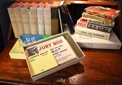 Lot 38 - A quantity of vintage hardback books of...