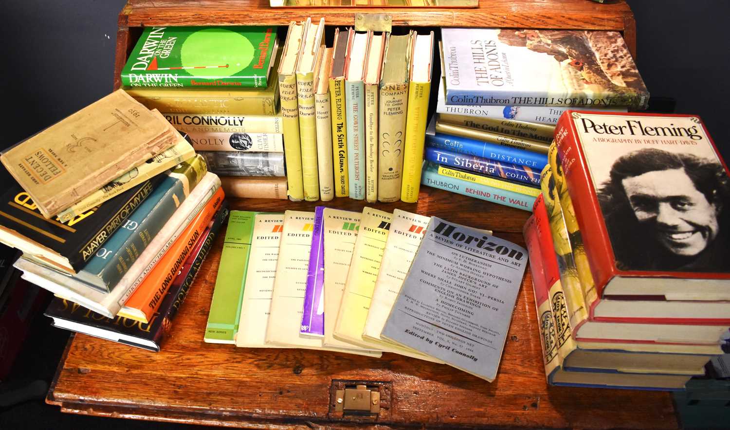 Lot 39 - A quantity of vintage hardback books of...