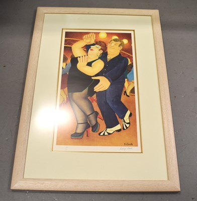 Lot 436a - After Beryl Cook (1926 - 2008): a signed...