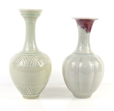 Lot 94 - Bridget Drakeford (b.1946): Two stoneware...