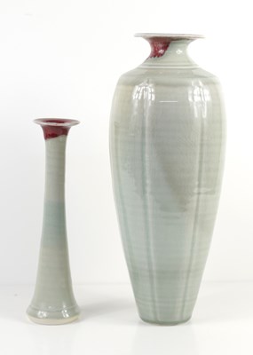 Lot 95 - Bridget Drakeford (b.1946): Two stoneware...