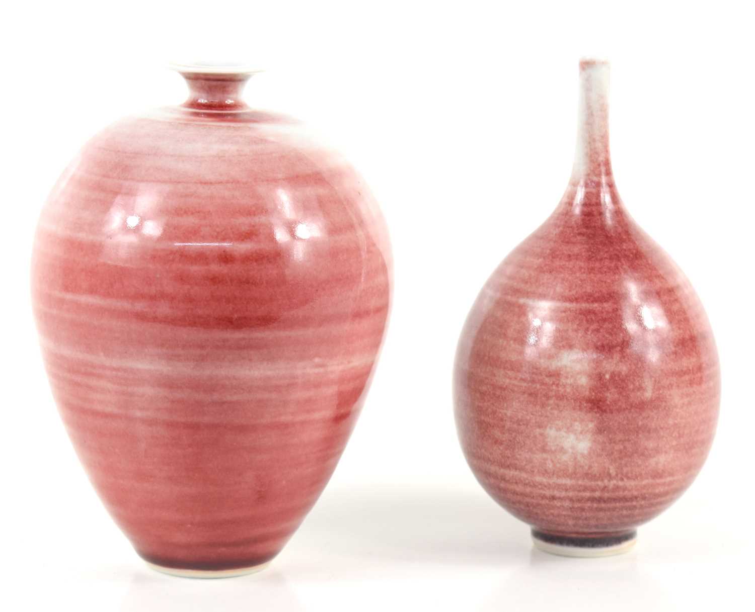 Lot 96 - Bridget Drakeford (b.1946): Two stoneware...