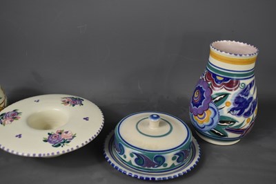 Lot 222 - A selection of Art Deco period Poole Pottery...