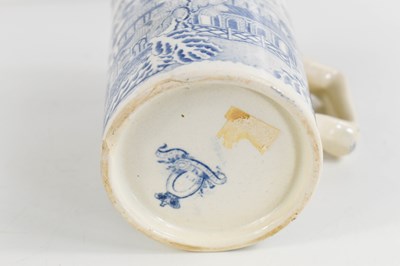 Lot 48 - A 19th century blue and white Chinoiserie...