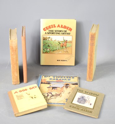 Lot 425 - A group of Cecil Aldin related books to...