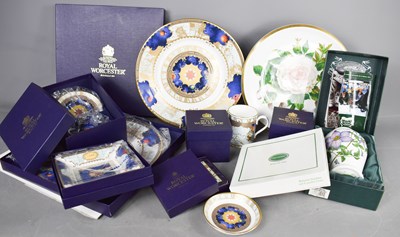 Lot 219 - A group of Royal Worcester and Portmerion ,...