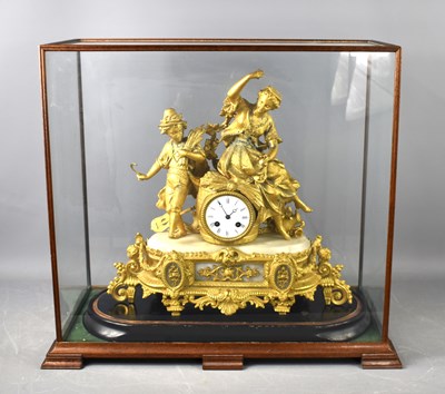 Lot 304 - A French 19th century Phillipe Mourey gilt...