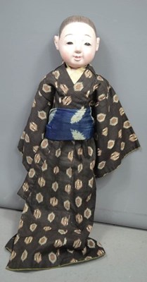 Lot 282 - An Itchimatsu doll, late Meiji period...