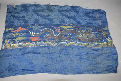 Lot 275 - A late 18th / early 19th century woven cloth...