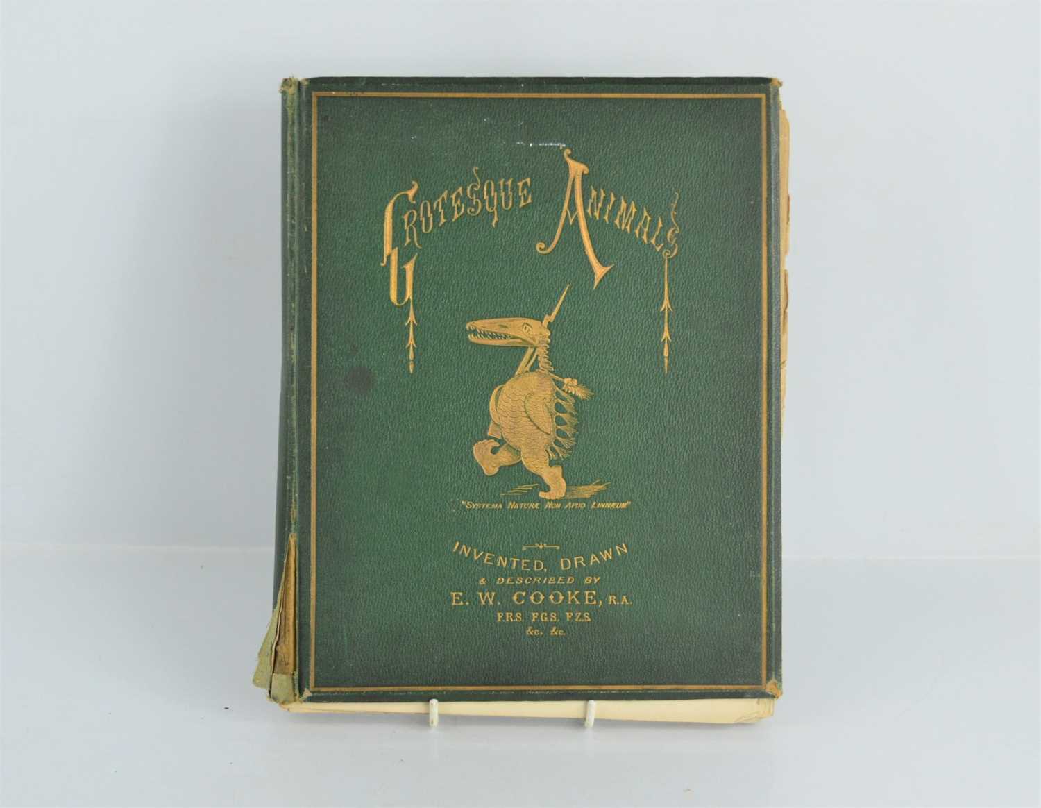 Lot 423 - "Grotesque Animals" invented, drawn and...