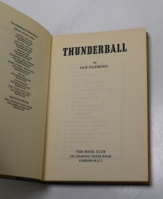 Lot 57 - Ian Fleming, Thunderball, book club edition,...