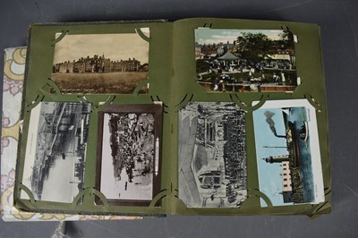 Lot 68 - Two albums of postcards from the 1920s onwards,...