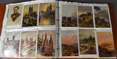 Lot 72 - An album of Victorian and later postcards to...