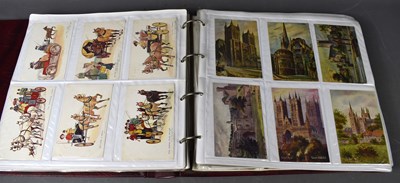 Lot 74 - An album of Edwardian and later postcards,...