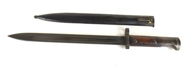 Lot 162 - A Czechoslovakia VZ–24 bayonet, for use on the...