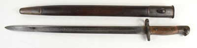 Lot 163 - A British 1907 pattern bayonet, the blade...