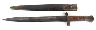 Lot 187 - A 19th century British 1888 pattern bayonet...