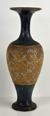Lot 114 - A Doulton Lambeth vase, of baluster form, the...