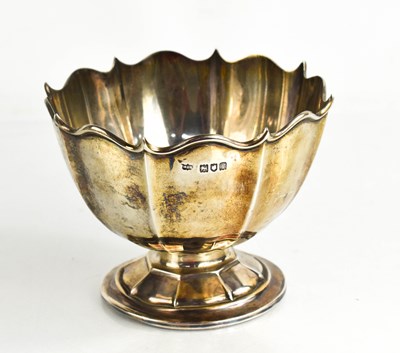 Lot 229 - A silver bowl bearing engraved presentation...